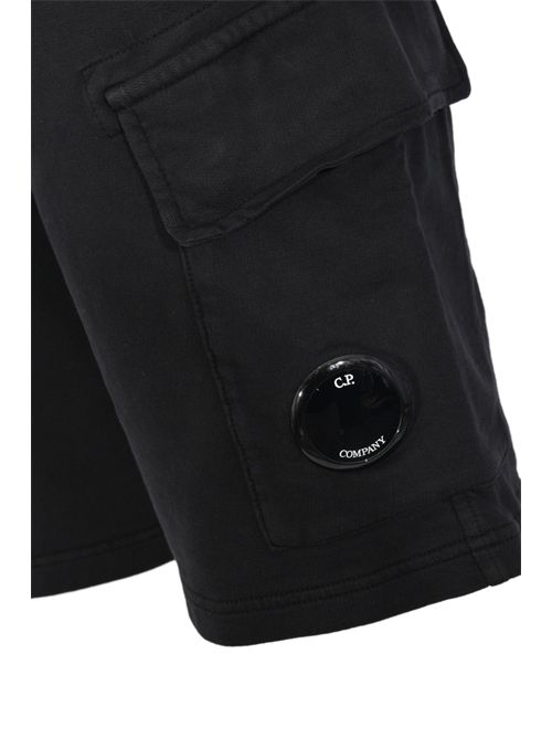 Bermuda in fleece di cotone leggero C.P. COMPANY | RCCMSB704A 002246G999